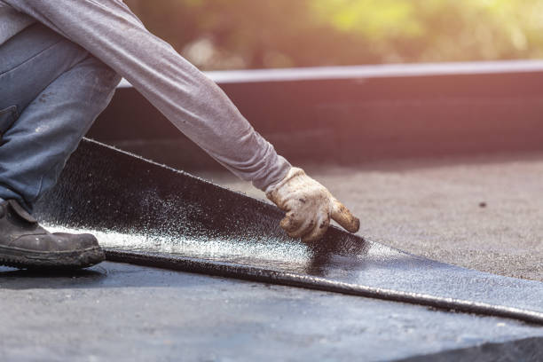 Professional Waterproofing technician working in Sterling, IL